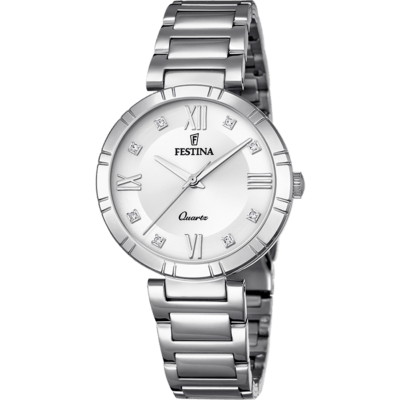 Reloj FESTINA Mujer Acero MADEMOISELLE Números Plateados y Circonitas
