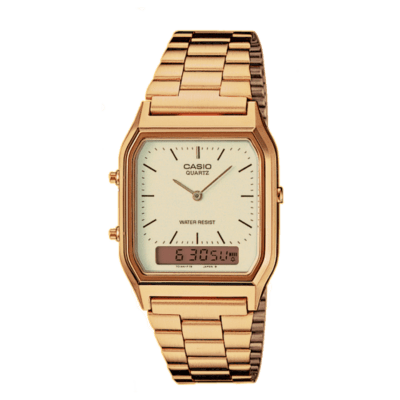 Reloj CASIO Dorado EDGY COLLECTION Esfera Dorada