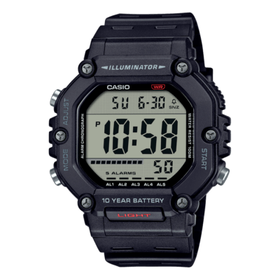 Reloj CASIO Digital ILLUMINATOR Negro