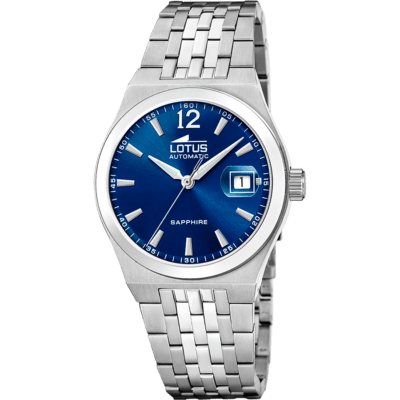 Reloj LOTUS Hombre AUTOMATIC Acero Esfera Azul Oscuro Cristal Zafiro