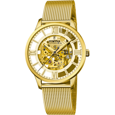 Reloj FESTINA Hombre AUTOMÁTICO Dorado