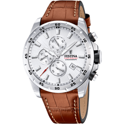 Reloj FESTINA Hombre TIMELESS CHRONOGRAPH Acero Correa Marrón