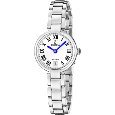 Reloj FESTINA Mujer MADEMOISELLE Acero Esfera Blanca Números Romanos
