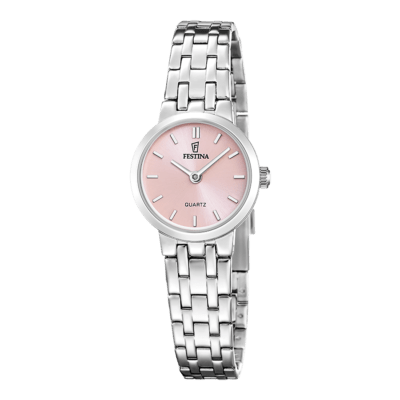 Reloj FESTINA Mujer MADEMOISELLE Acero Esfera Rosa Indices Plateados
