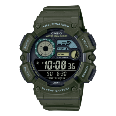 Reloj CASIO Hombre ILLUMINATOR Verde TIMELESS COLLECTION