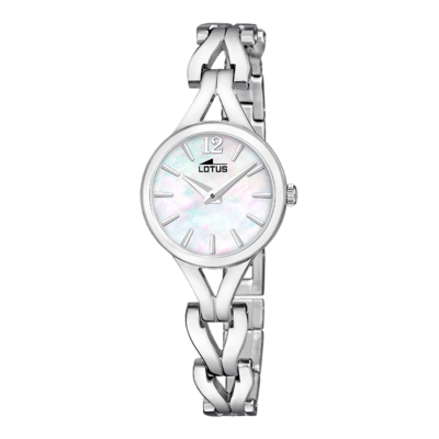 Reloj LOTUS Mujer OLD MONEY Acero Estilo Pulsera Esfera Nacarada