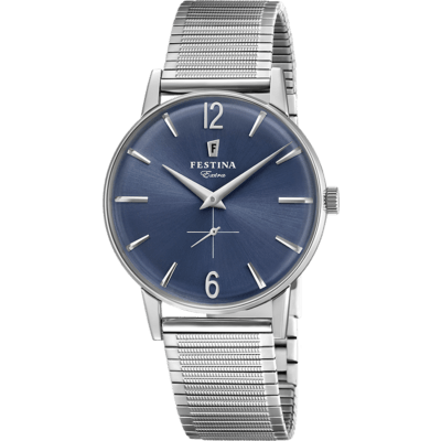 Reloj FESTINA Hombre Esfera Azul Armys Elástico