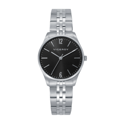 Reloj VICEROY Acero Mujer DRESS Esfera Negra