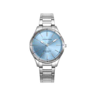 Reloj VICEROY Acero Mujer GRAND Esfera Azul Celeste