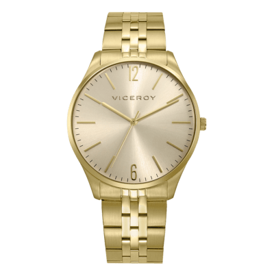 Reloj VICEROY Acero Dorado DRESS Hombre